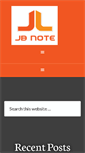 Mobile Screenshot of jbnote.com